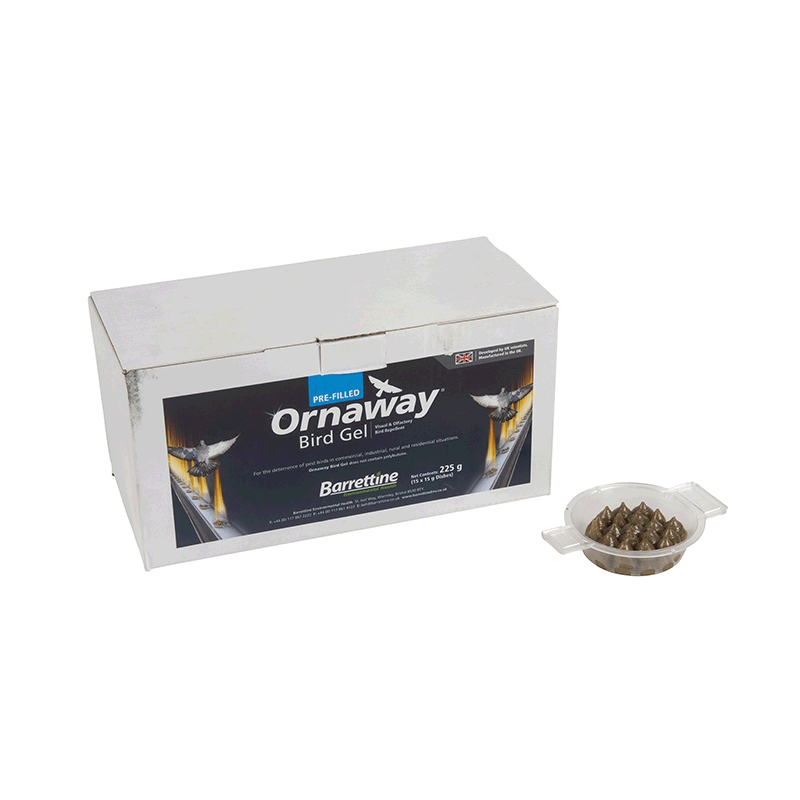 Ornaway Optical Bird Repellent Gel Pre Filled Dishes